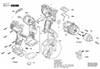 Bosch 3 601 JF1 280 Gsb 14,4 Ve-Ec Cordl Perc Screwdr 14.4 V / Eu Spare Parts